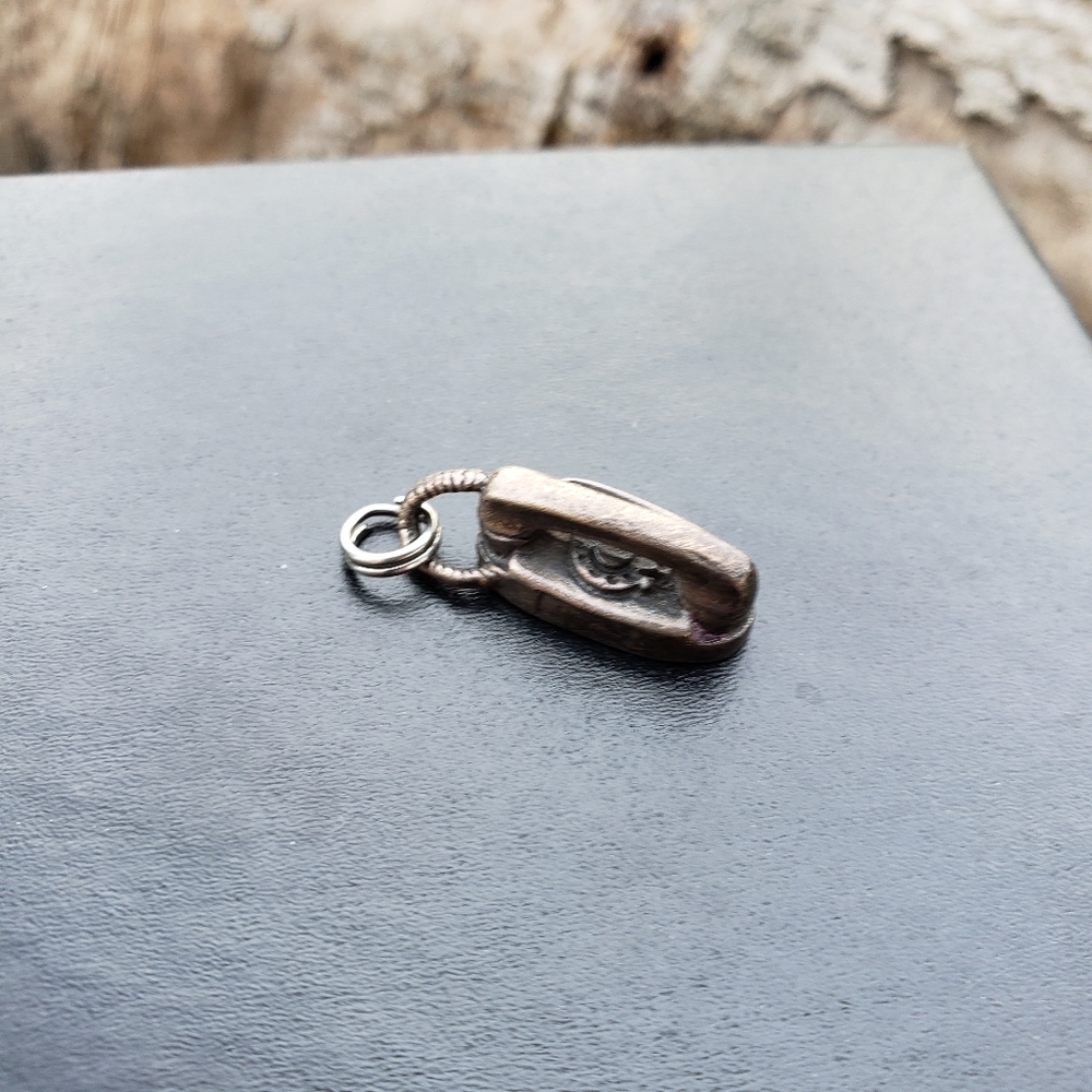 Sterling Silver Telephone Charm